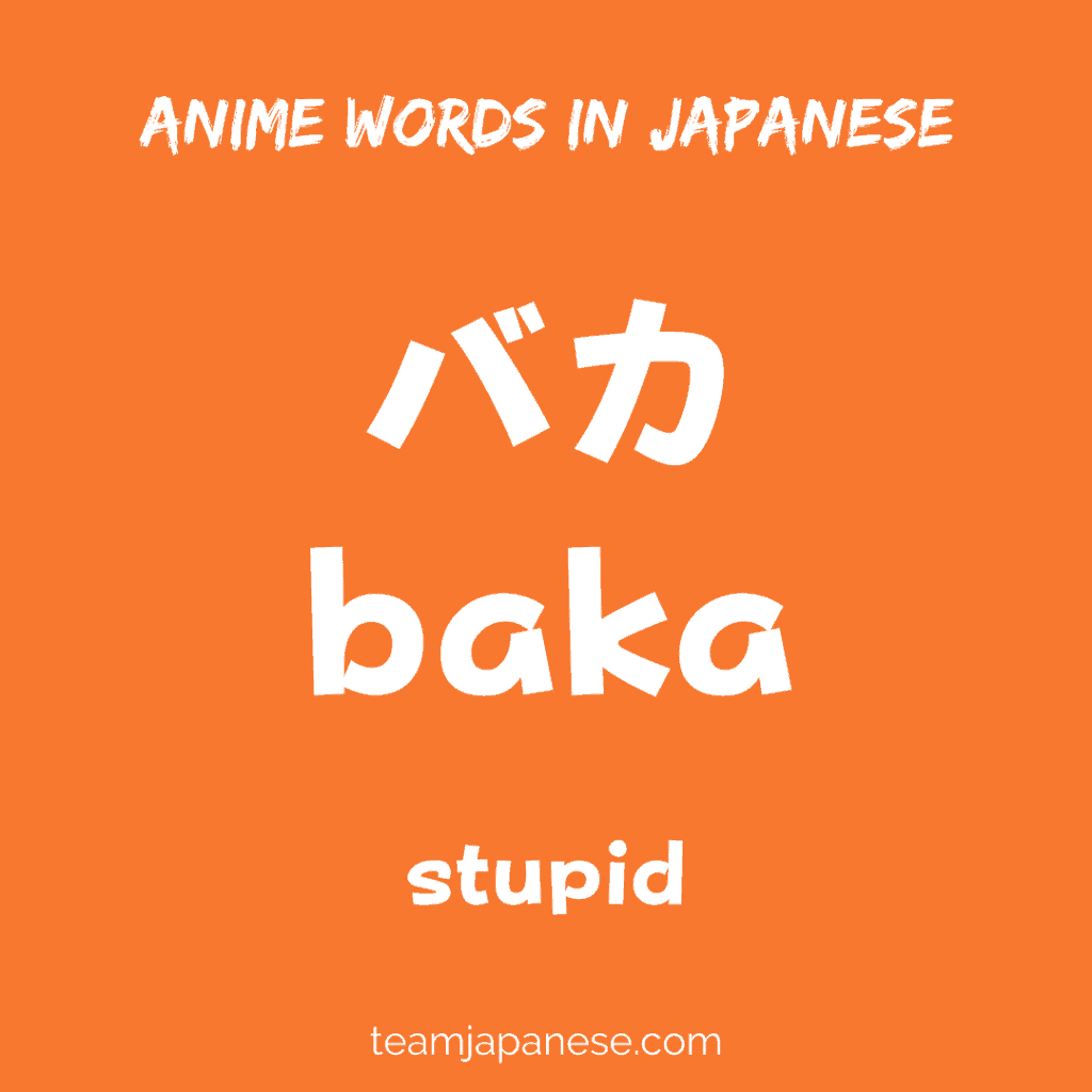 17 Japanese Anime Words All Fans Must Know - Team Japanese